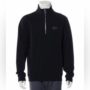 Valentino Men’s Mock Neck Long Sleeve Sweatshirt